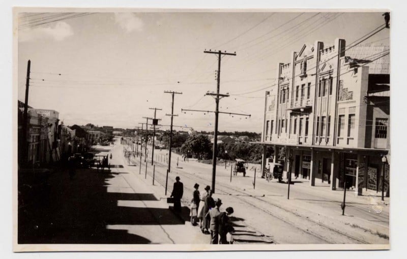 Foto de 1932 mostra ponto central do bairro Azenha, local do Cine Castelo
