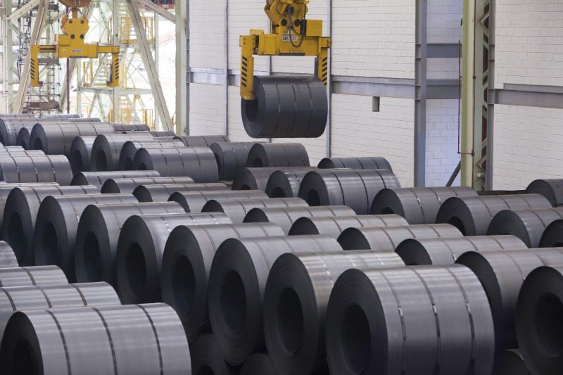 No ano passado, o Brasil exportou 13,4 milhões de toneladas de aço