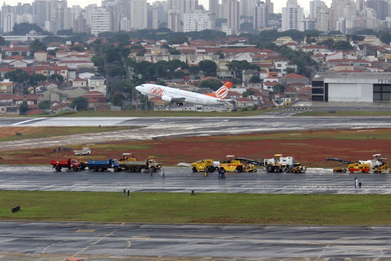 Pilotos se queixavam da pista escorregadia quando chovia; em julho de 2007, avião da TAM se acidentou