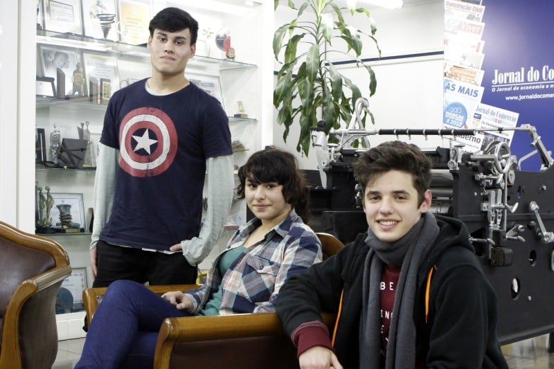  Leonardo, Gabriela e Theo relatam objetivos do movimento que se espalhou pelo Estado