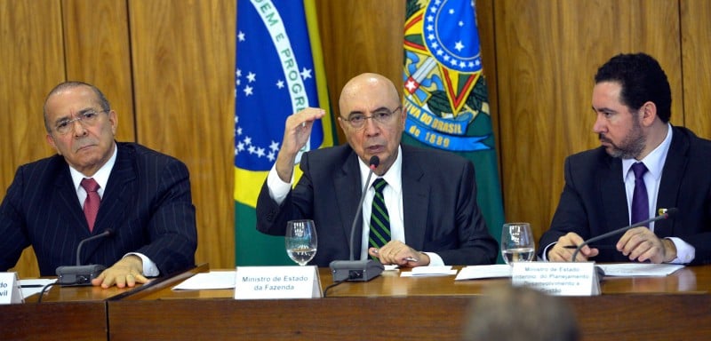Padilha, Meirelles e Oliveira detalharam as medidas para reduzir os gastos públicos