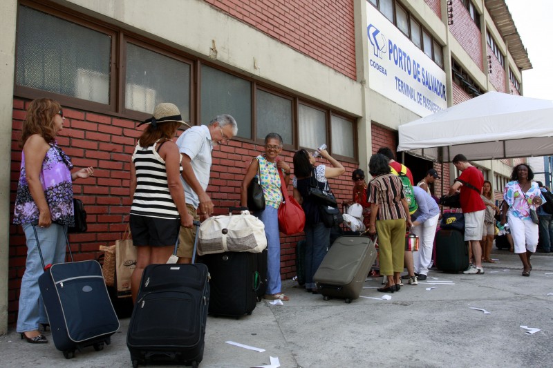 Embarques de passageiros se limitavam à temporada dos cruzeiros  