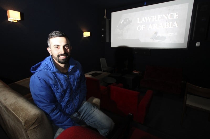  Alan Togni Erthal n&atilde;o imaginava que sala de cinema daria tanto retorno Foto: JONATHAN HECKLER/JC