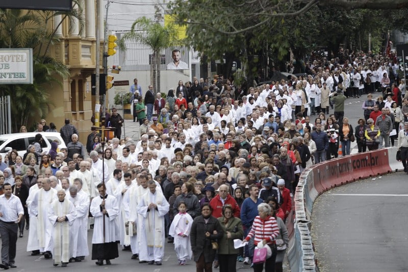 Procissão foi da Catedral Metropolitana até a Igreja da Conceição