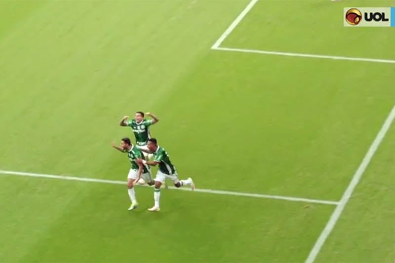 Palmeiras venceu o clássico com gol de Cleiton Xavier