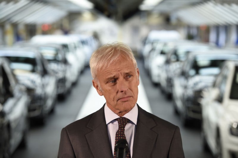 Matthias Mueller está alterando a estratégia para melhorar a imagem da empresa