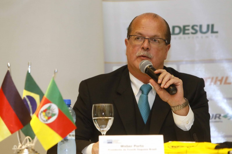  presidente da Evonik Degussa Brasil, Weber Porto, crédito João Mattos divulgação Câmara Brasil-Alemanha  