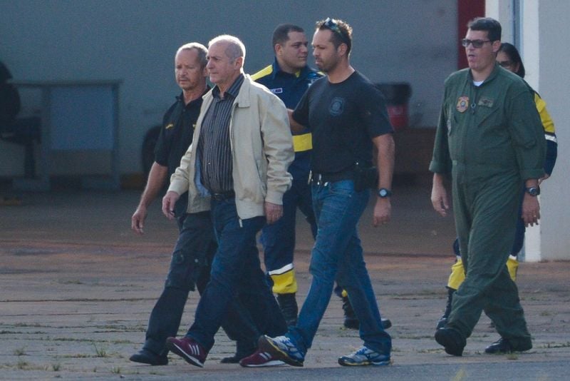 O ex-ministro foi transferido de Brasília a São Paulo, após ser preso na quinta-feira