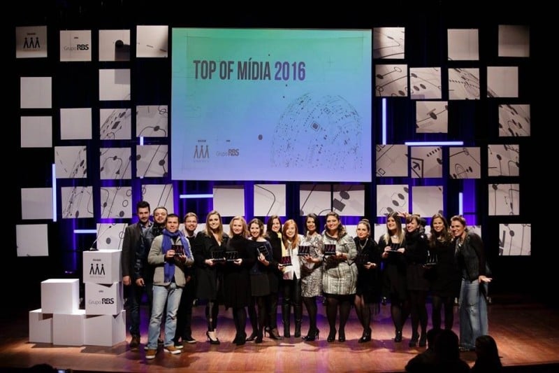 Cerimônia de entrega do Prêmio Top of Midia