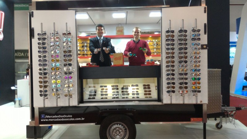 Glass truck deve chegar at&eacute; dezembro no Rio Grande do Sul Foto: Mercad&atilde;o dos &Oacute;culos/Divulga&ccedil;&atilde;o/JC