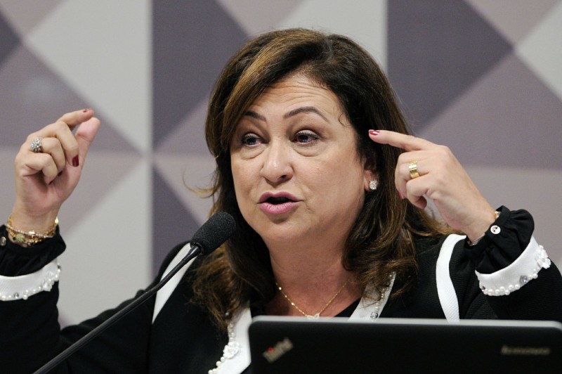 A senadora Kátia Abreu assumiu o posto do senador José Pimentel na Comissão Processante do Impeachment 