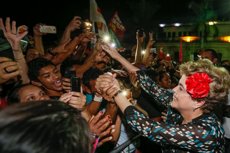 Dilma Rousseff esteve ontem(30) em Belém-PA marcando presença no ato "O Pará Lutando pela Democracia"