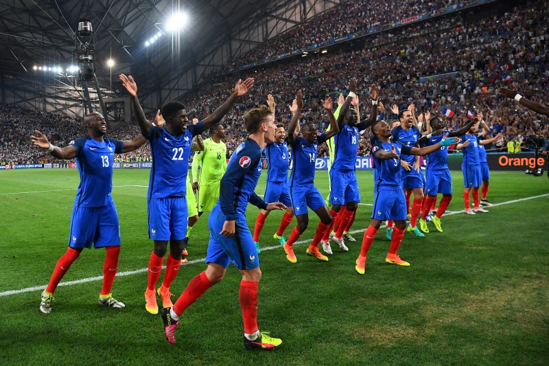 Os franceses venceram a Alemanha e vão encarar Portugal na final