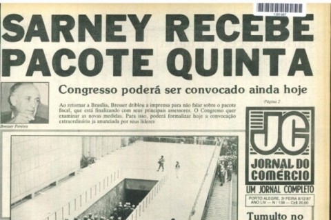 Repórter do JC foi preso durante manifestação nos anos 1980