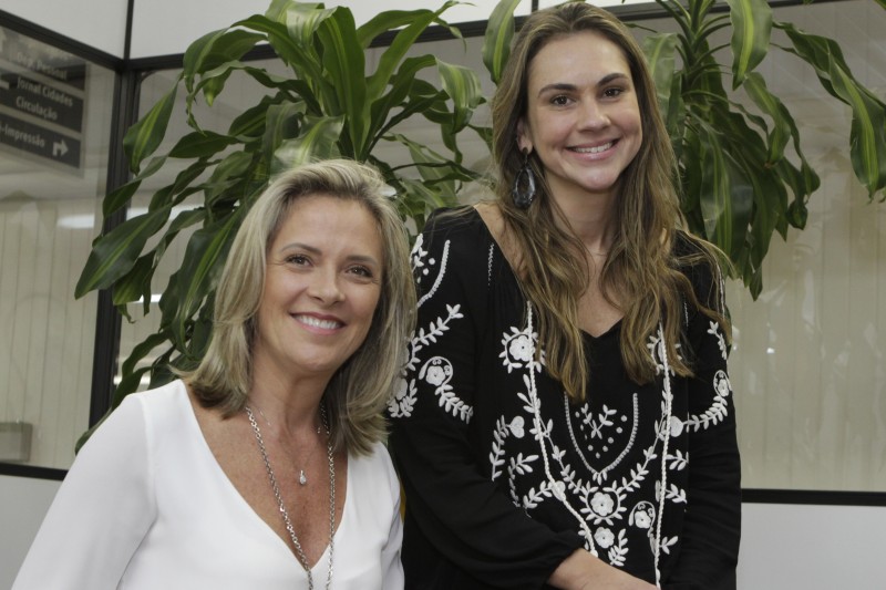 Luciana Altmayer e Larissa Kuhn são as proprietárias do Duplla Moda, showroon e curadoria de marcas