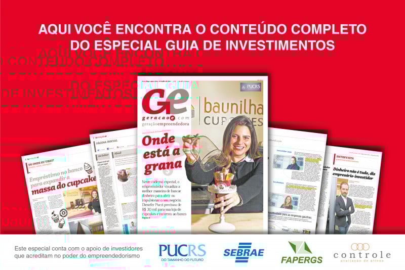 Guia especial reúne parceiros que têm soluções para a busca de dinheiro Foto: Reprodução/JC
