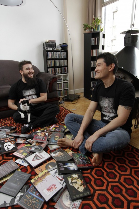  Entrevista com os fundadores do Fantaspoa, Jo&atilde;o Pedro Fleck e Nicolas Tonsho, sobre pauta de gest&atilde;o criativa     na foto: e/d: Pedro Fleck e   Nicolas Tonsho   Foto: MARCO QUINTANA/JC