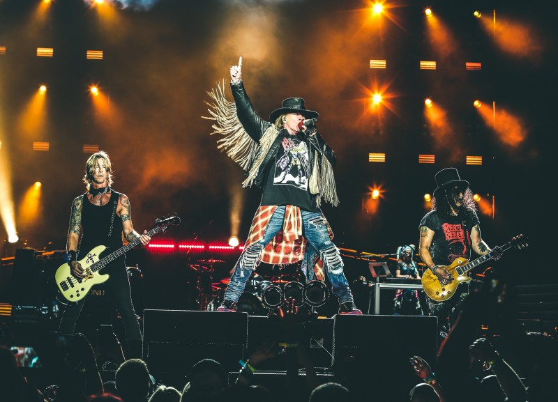 Com formação clássica, Guns N' Roses é atração no Beira-Rio amanhã