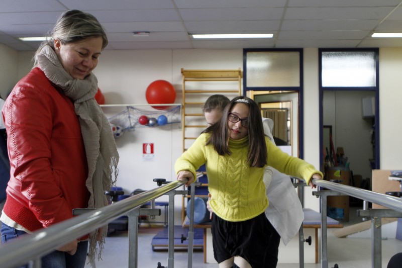  Entrevista na AACD, com Elisete Reinaldo Pereira, mãe da paciente Kaune Reinaldo Pereira  