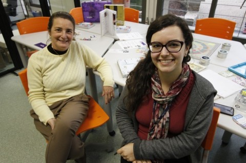 Naira Libermann e Ana Cec&iacute;lia Nunes s&atilde;o respons&aacute;veis pelo Idear, hub de empreendedorismo da Pucrs