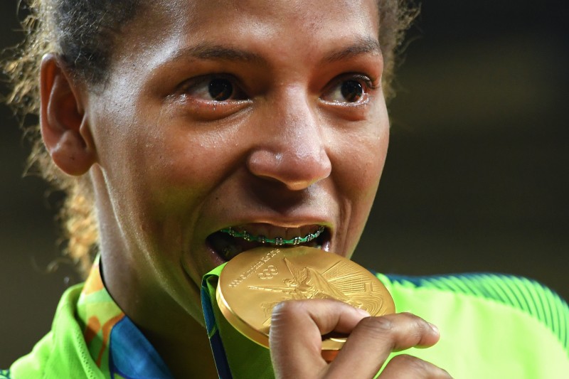 Rafaela Silva ganhou ouro no judô nas Olimpíadas