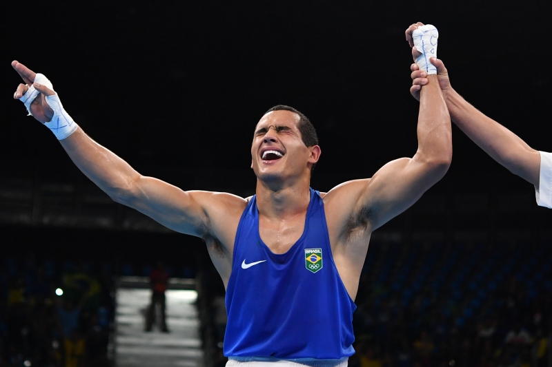 O boxeador brasileiro Michel Borges venceu o croata Hrvoje Sep nas oitavas de final