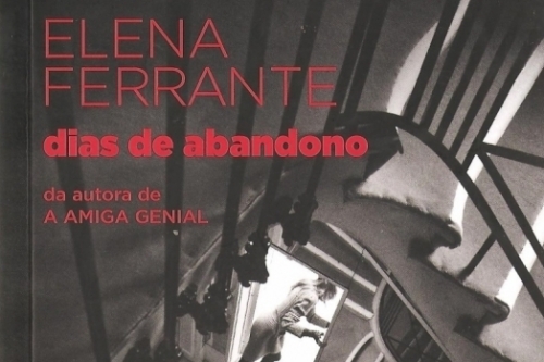 Abertura do livro de Elena Ferrante 