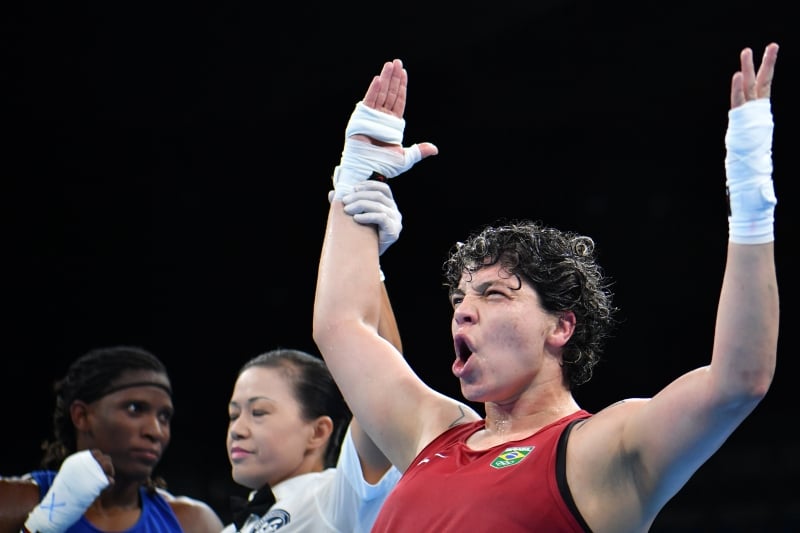 Aos 29 anos, Andreia foi a última boxeadora brasileira a estrear no Rio-2016