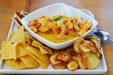  Ceviche tropical do chef Demetrio Mello, cr�dito Luciano Garcia Evidencia Press  