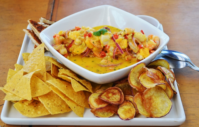  Ceviche tropical do chef Demetrio Mello, do restaurante San Diego Foto: LUCIANO GARCIA/EVID&Ecirc;NCIA PRESS/DIVULGA&Ccedil;&Atilde;O/JC