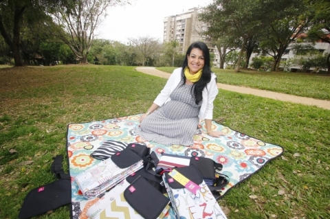 Camila aproveitar&aacute; suas cria&ccedil;&otilde;es com o filho rec&eacute;m nascido, Gustavo