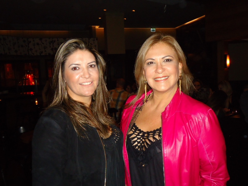 Rosi Silva e Vera Correa no projeto Royal Black Pub, no Dado Bier do Bourbon Country

