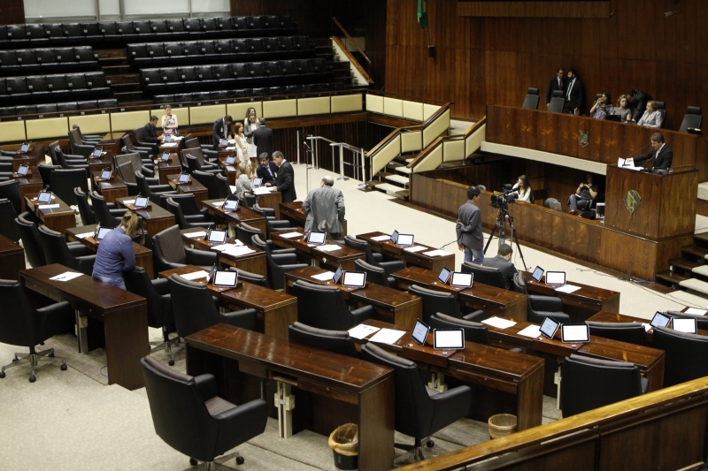  Sessão da Assembleia Legislativa    na foto: Plenário vazio  