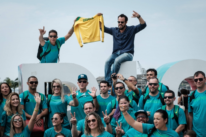 Time paralímpico brasileiro chega ao Rio de Janeiro