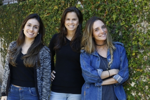Criadoras do projeto Milhas do Bem, Patr&iacute;cia Flores, Luciana Russowsky e Celina Spoalor