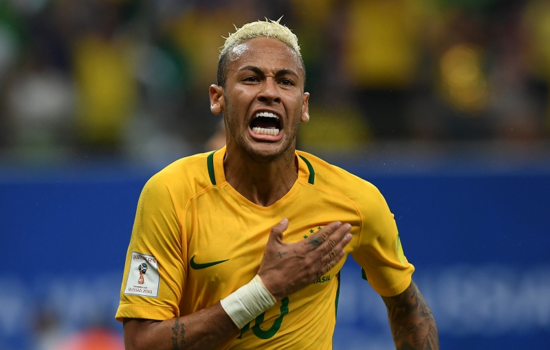 Neymar anotou o tento que garantiu a vitória brasileira em Manaus