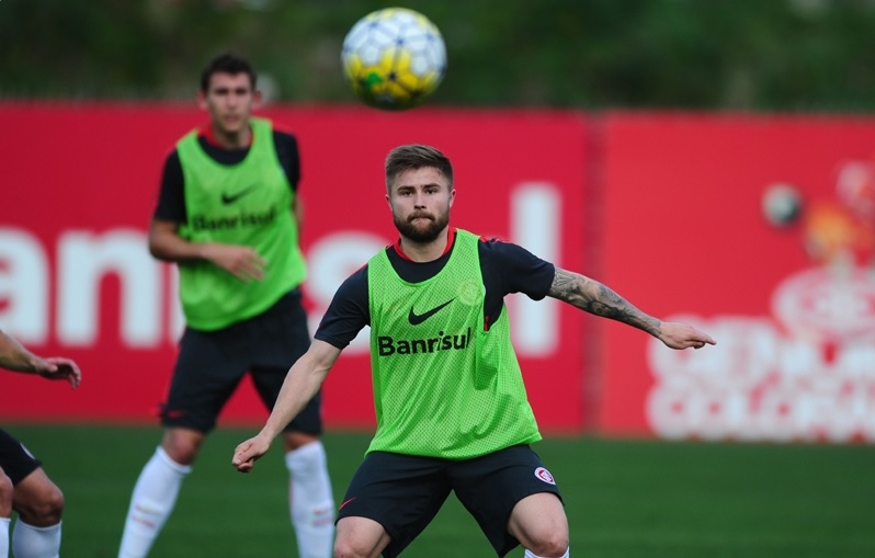 Sasha voltou treinar regularmente com o elenco principal