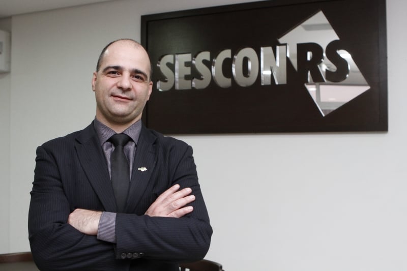 Diogo Chamun, presidente do Sescon-RS
