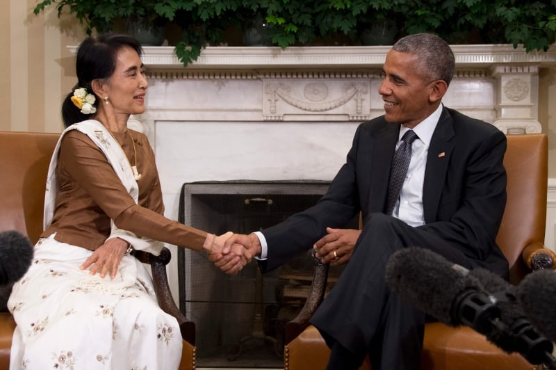Aung San Suu Kyi e Obama tiveram encontro histórico em Washington