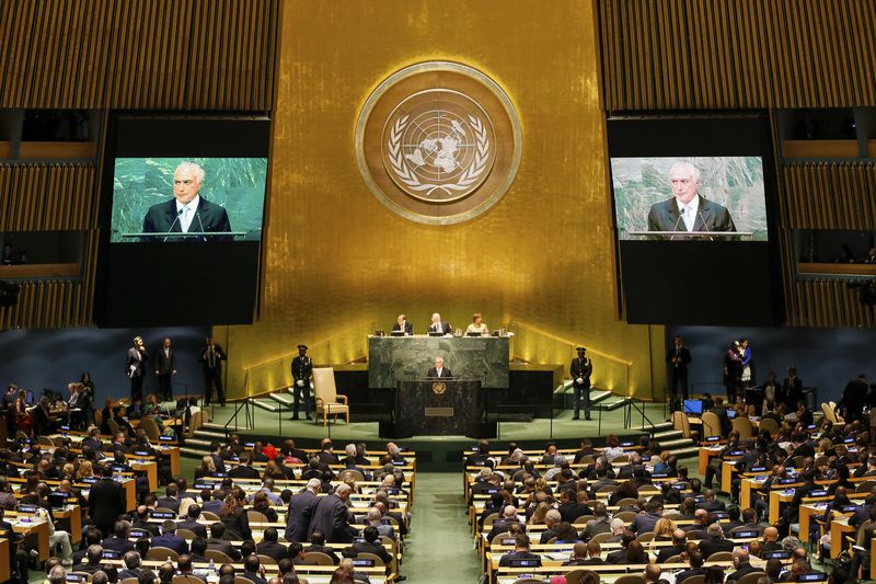 Em seu primeiro discurso na ONU, Michel Temer sustentou que normas valem at&eacute; para 'os mais poderosos'