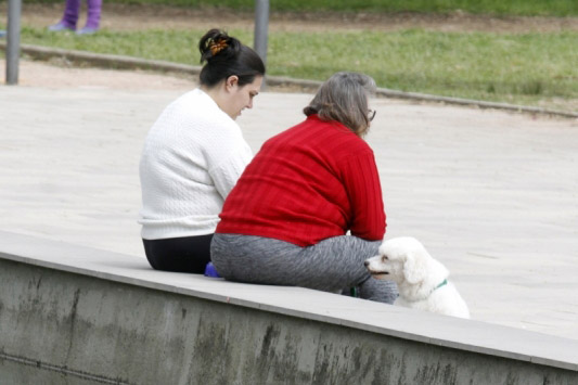 Domingo foi de temperaturas baixas na Capital