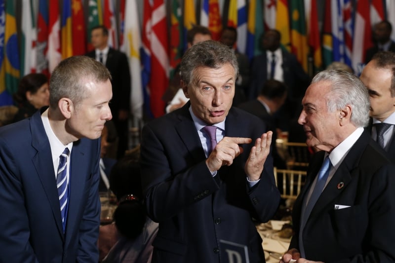 Macri encontrou Temer na ONU, mas confessa que FHC é o presidente que mais admira