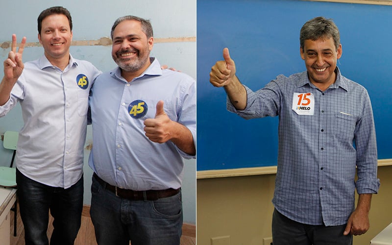 Marchezan Júnior e Sebastião Melo estão no segundo turno da eleição