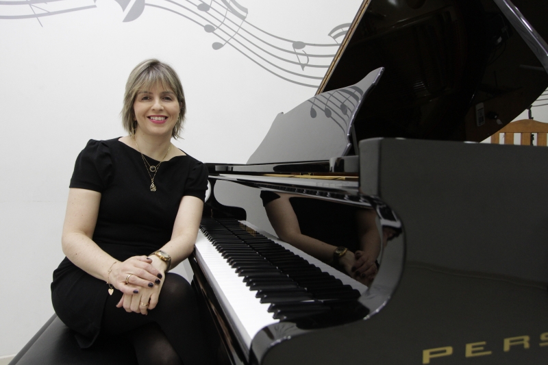 Cynthia Geyer abriu a Esta&ccedil;&atilde;o Musical em 2001 com foco em forma&ccedil;&atilde;o Foto: MARCO QUINTANA/JC