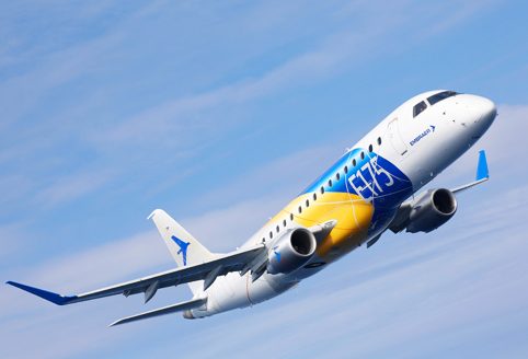 Jato E175 foi certificado pela Agência Federal de Transporte Aéreo da Rússia e permite venda 