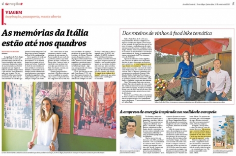 P�gina central do dia 13 de outubro de 2016