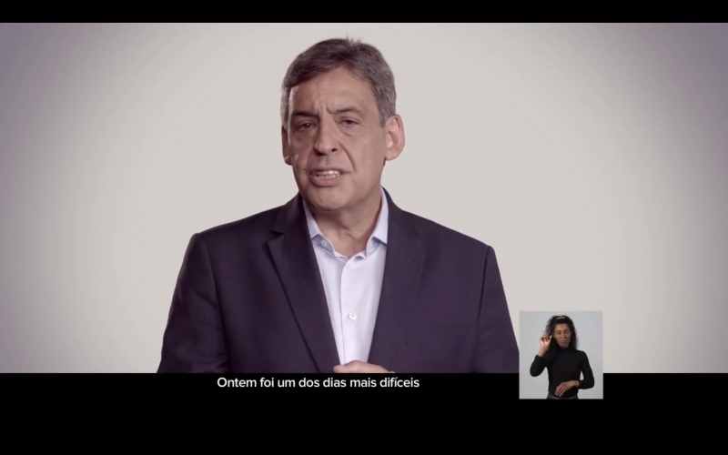 Em vídeo, Sebastião Melo lamentou a perda de seu correligionário