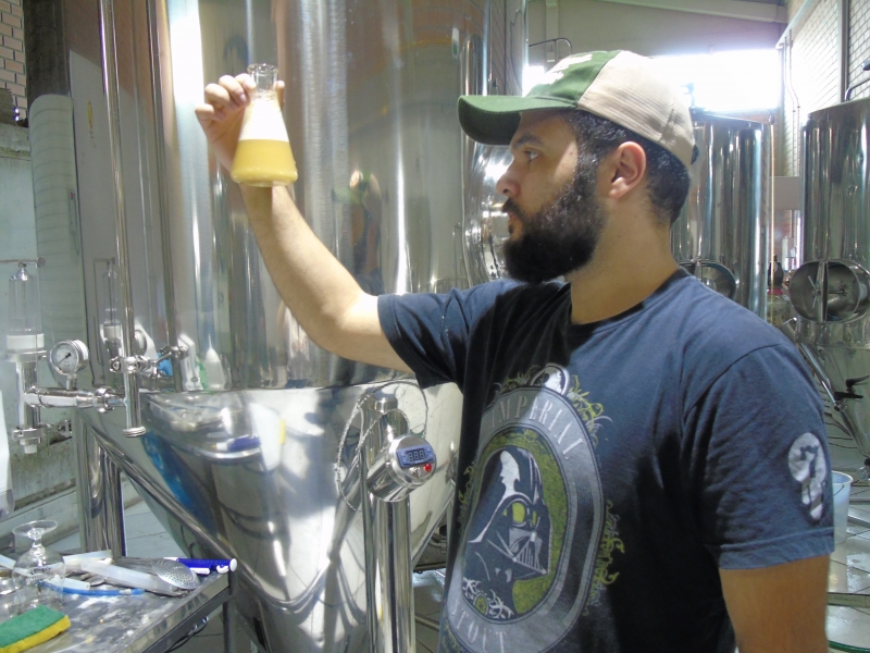 Jo&atilde;o Franco #NaBatalha das cervejas          Foto: Cristiane Grohe Genrich Arroyo/Divulga&ccedil;&atilde;o/jc