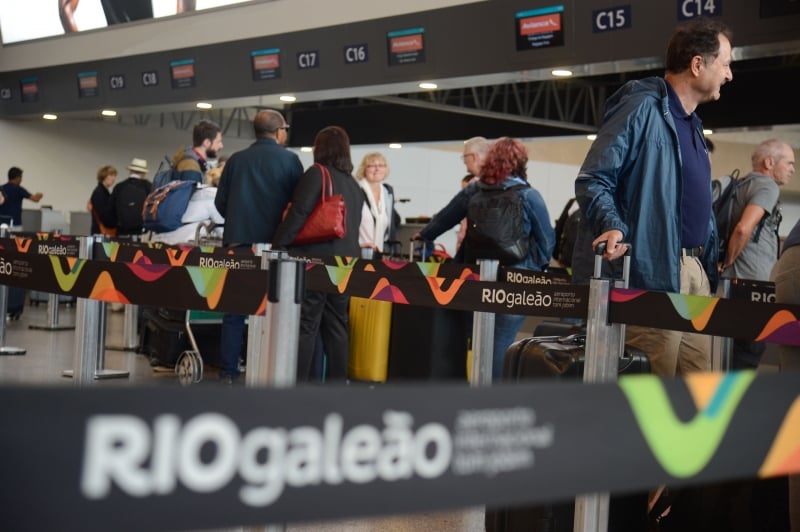 Com capacidade para 37 milhões de passageiros por ano, Riogaleão opera com 40% de ociosidade