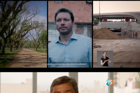 Comparação de serviços da cidade sustentou discurso de Marchezan; Melo encerrou programa de quinta com mensagem para os eleitores